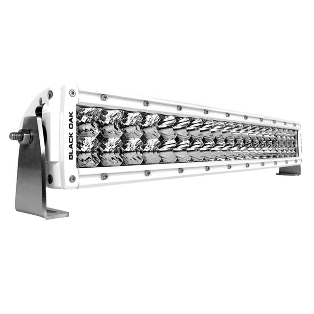Black Oak Pro Series Curved Double Row Combo 20" Light Bar - White - 20CCM-D5OS - CW95815 - Avanquil