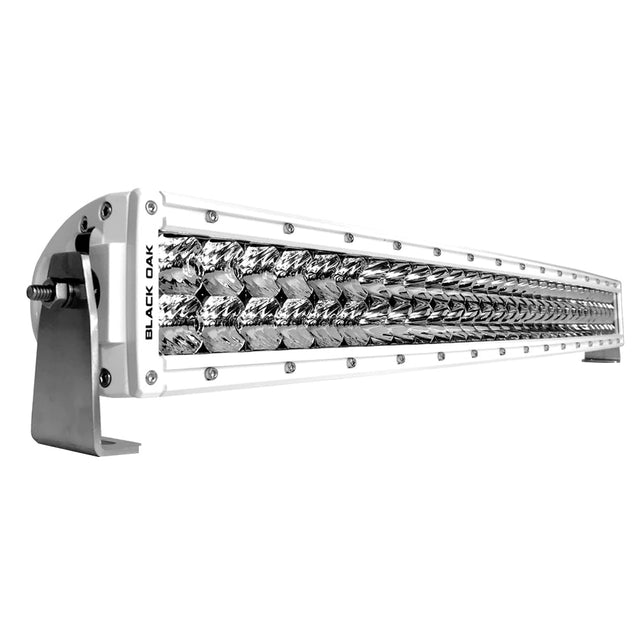 Black Oak Pro Series Curved Double Row Combo 30" Light Bar - White - 30CCM-D5OS - CW95816 - Avanquil