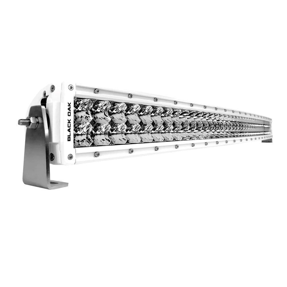Black Oak Pro Series Curved Double Row Combo 40" Light Bar - White - 40CCM-D5OS - CW95817 - Avanquil