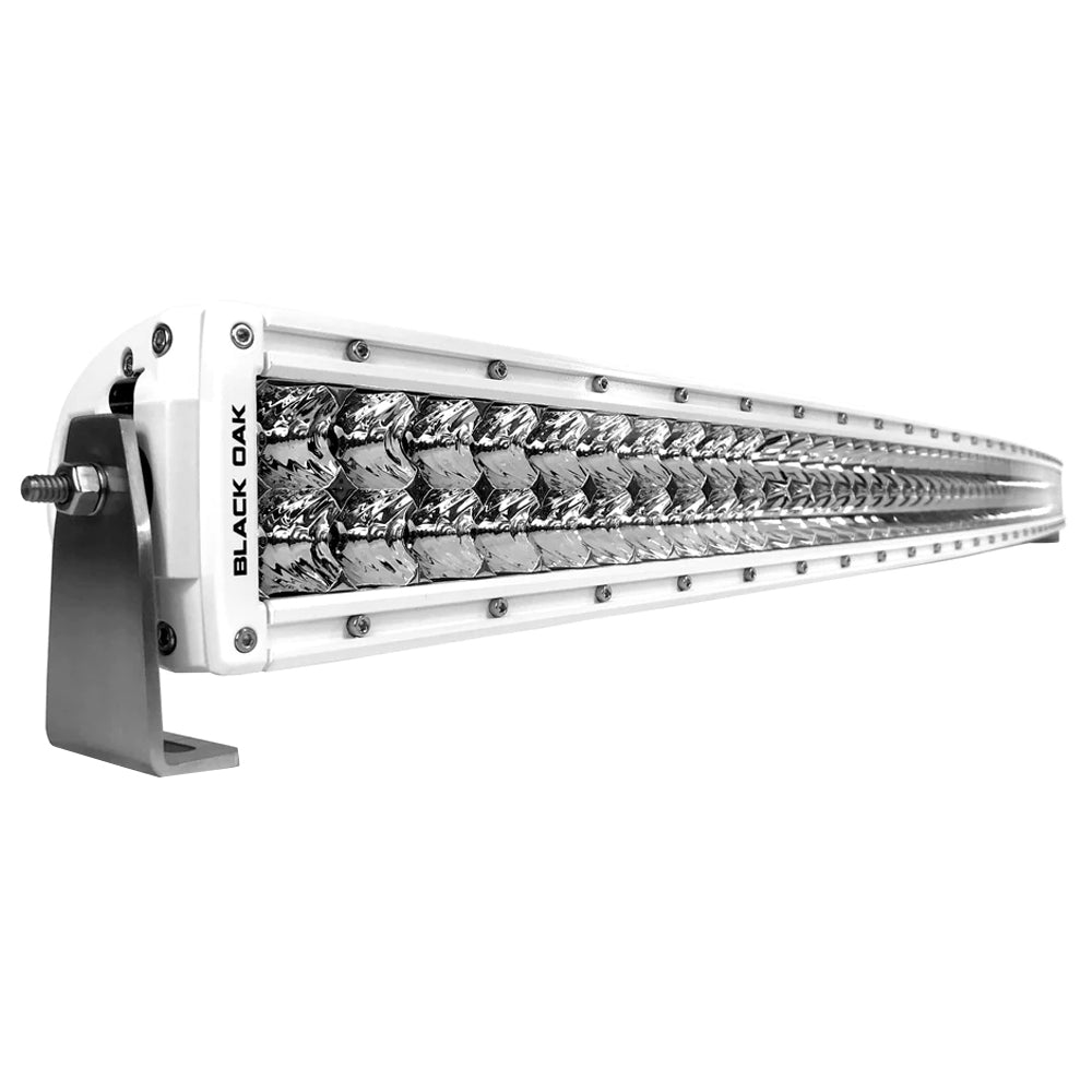 Black Oak Pro Series Curved Double Row Combo 50" Light Bar - White - 50CCM-D5OS - CW95818 - Avanquil