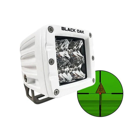 Black Oak Pro Series Infrared 2" 850nm Flood Pod Light - White - 2MIR-POD850 - CW95857 - Avanquil