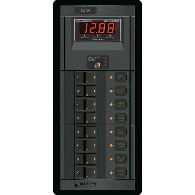 Blue Sea 1227 12V DC 8 Position w/Digital Meter - CW57226 - Avanquil