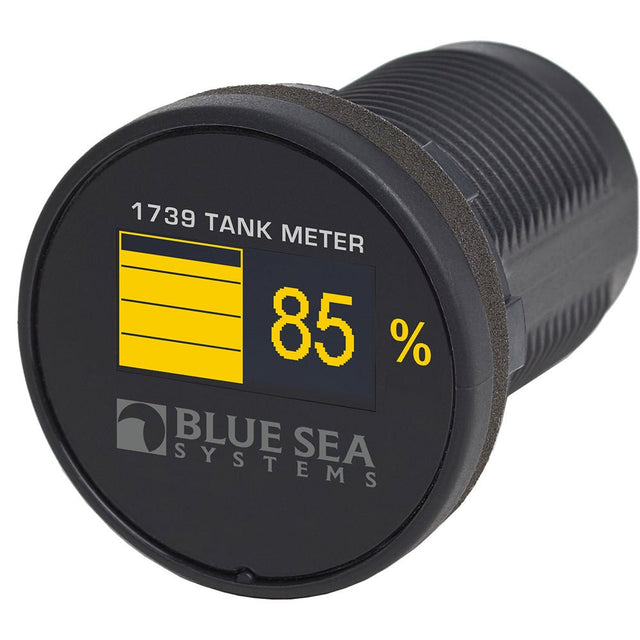 Blue Sea 1739 Mini OLED Tank Meter - Yellow - CW80385 - Avanquil