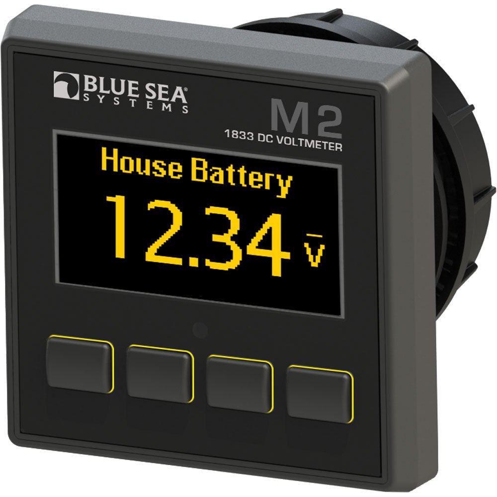 Blue Sea 1833 M2 DC Voltmeter - CW54765 - Avanquil