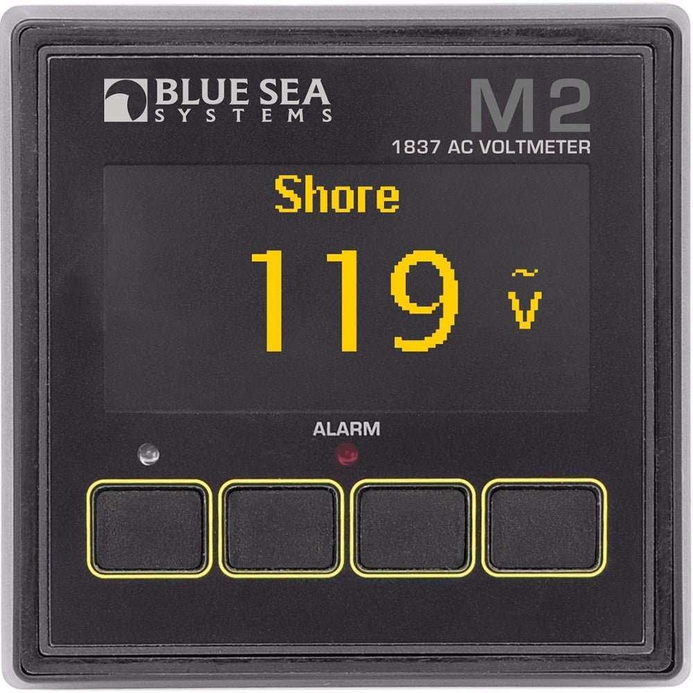 Blue Sea 1837 M2 AC Voltmeter - CW54769 - Avanquil