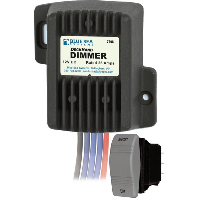 Blue Sea 7508 DeckHand Dimmer - 25 Amp/12V - CW40645 - Avanquil