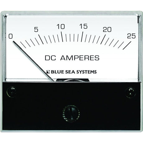 Blue Sea 8005 DC Analog Ammeter - 2-3/4" Face, 0-25 Amperes DC - CW20682 - Avanquil