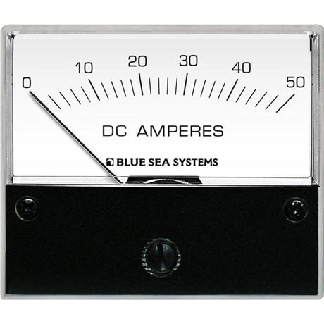 Blue Sea 8022 DC Analog Ammeter - 2-3/4 Face, 0-50 AMP DC - CW14769 - Avanquil