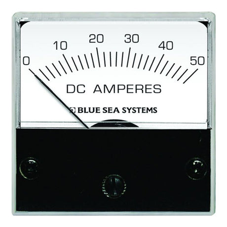 Blue Sea 8041 DC Analog Micro Ammeter - 2" Face, 0-50 Amperes DC - CW20693 - Avanquil