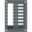 Blue Sea 8087 8 Position DC C-Series Panel - Blank - CW20696 - Avanquil