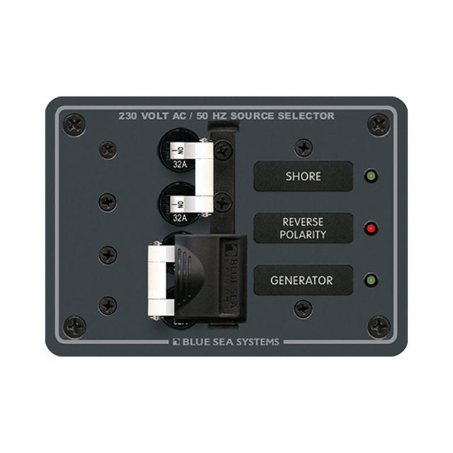 Blue Sea 8161 AC Toggle Source Selector (230V) - 2 Source - CW20708 - Avanquil