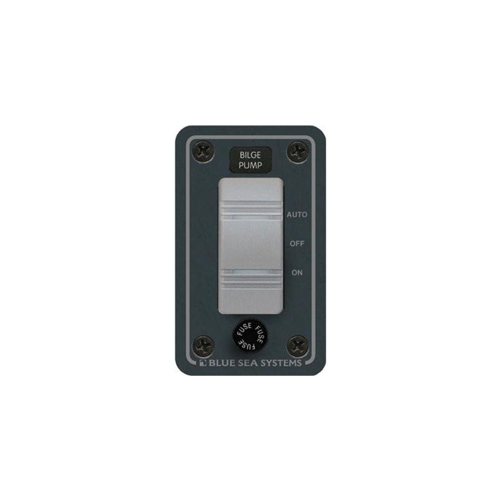 Blue Sea 8263 Contura Single Bilge Pump Control Panel - CW14847 - Avanquil