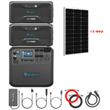 Bluetti AC200MAX + Optional B300 Batteries + Solar Panels Complete Solar Generator Kit - BP-AC200Max+B300[2]+RS-M100+RS-30102 - Avanquil