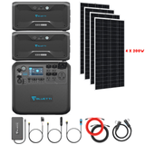Bluetti AC200MAX + Optional B300 Batteries + Solar Panels Complete Solar Generator Kit - BP-AC200Max+B300[2]+RS-M200[4]+RS-30102 - Avanquil