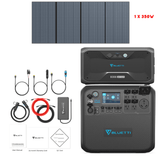 Bluetti AC200MAX + Optional B300 Batteries + Solar Panels Complete Solar Generator Kit - BP-AC200Max+B300+PV350+RS-30102 - Avanquil