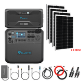 Bluetti AC200MAX + Optional B300 Batteries + Solar Panels Complete Solar Generator Kit - BP-AC200Max+B300+RS-M100[4]+RS-30102-T2 - Avanquil
