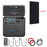Bluetti AC200MAX + Optional B300 Batteries + Solar Panels Complete Solar Generator Kit - BP-AC200Max+B300+RS-M200+RS-30102 - Avanquil