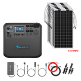 Bluetti AC200MAX + Optional B300 Batteries + Solar Panels Complete Solar Generator Kit - BP-AC200Max+RS-F100[6]+RS-30102-T2 - Avanquil
