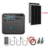 Bluetti AC200MAX + Optional B300 Batteries + Solar Panels Complete Solar Generator Kit - BP-AC200Max+RS-M100[2]+RS-30102-T2 - Avanquil