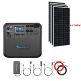 Bluetti AC200MAX + Optional B300 Batteries + Solar Panels Complete Solar Generator Kit - BP-AC200Max+RS-M200[4]+RS-30102 - Avanquil