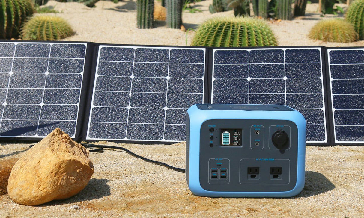 Bluetti AC50S Portable Power Station | 300W 500WH - BP-AC50S-Blue - Avanquil