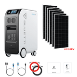 Bluetti EP500 PRO 3000W 5100Wh + Solar Panels Complete Solar Generator Kit - BP-EP500PRO+RS-M200[6]+RS-50102 - Avanquil