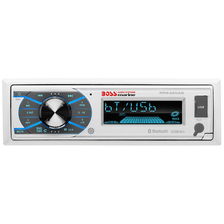 Boss Audio MR632UAB Single-DIN Multimedia Player USB/SD/MP3/WMA/AM/FM w/ Bluetooth - CW67752 - Avanquil