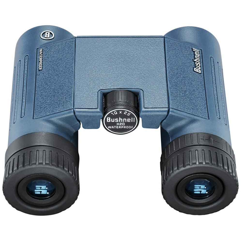 Bushnell 10x25mm H2O Binocular - Dark Blue Roof WP/FP Twist Up Eyecups - 130105R - CW93568 - Avanquil