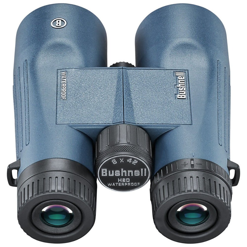 Bushnell 8x42mm H2O Binocular - Dark Blue Roof WP/FP Twist Up Eyecups - 158042R - CW93559 - Avanquil