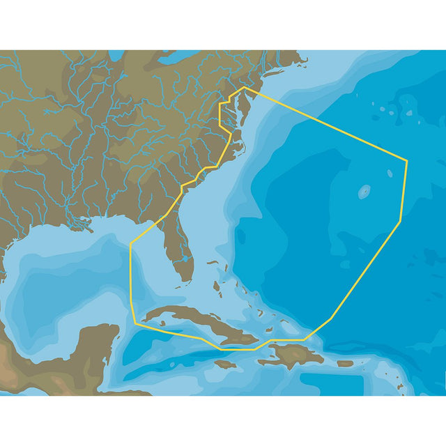 C-MAP 4D NA-063 Chesapeake Bay to Cuba - microSD™/SD™ - NA-D063 - CW76123 - Avanquil