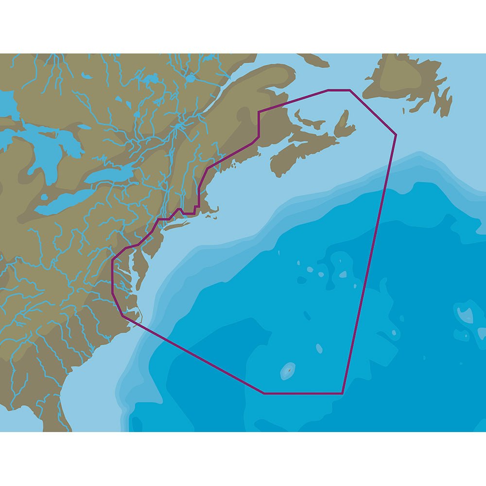 C-MAP 4D NA-D062 Nova Scotia to Chesapeake Bay - microSD™/SD™ - CW76122 - Avanquil