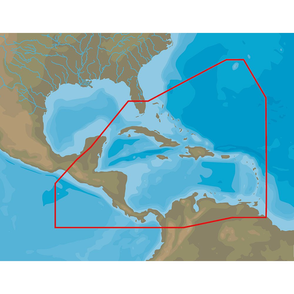 C-MAP 4D NA-D065 Caribbean & Central America -microSD™/SD™ - CW76126 - Avanquil