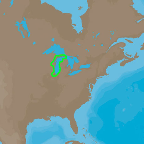 C-MAP 4D NA-D931 Lake Michigan - CW50285 - Avanquil