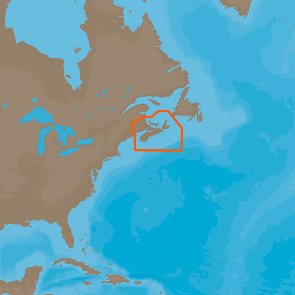 C-MAP 4D NA-D938 Fundy, Nova Scotia Pei & Cape Breton - CW50296 - Avanquil