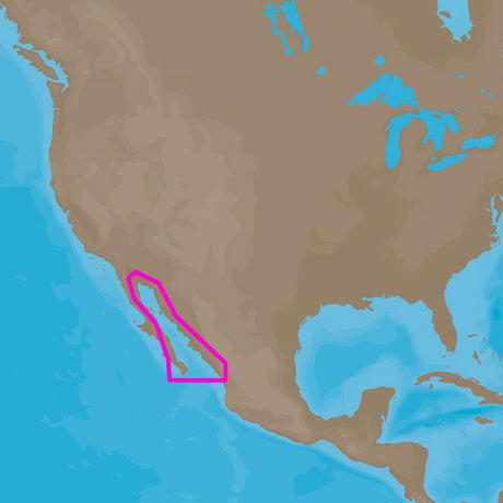 C-MAP 4D NA-D950 Gulf of Califonia , Mexico - CW50319 - Avanquil