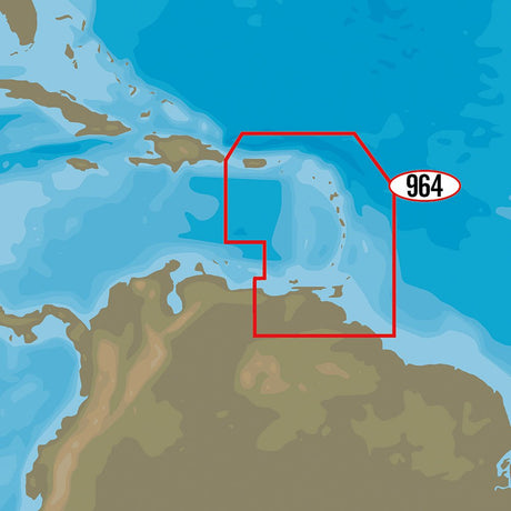 C-MAP 4D NA-D964 - Puerto Rico to Rio Orinoco Local - CW60786 - Avanquil