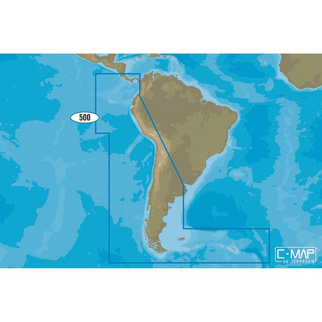 C-MAP 4D SA-D500 Costa Rica to Chile to Falklands - CW71429 - Avanquil