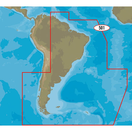 C-MAP 4D SA-D501 Gulf of Paria to Cape Horn - CW80867 - Avanquil