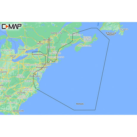 C-MAP M-NA-Y202-MS Nova Scotia to Chesapeake Bay REVEAL™ Coastal Chart - CW87526 - Avanquil