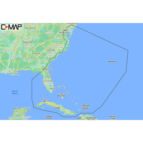 C-MAP M-NA-Y203-MS Chesapeake Bay to Bahamas REVEAL™ Coastal Chart - CW87527 - Avanquil
