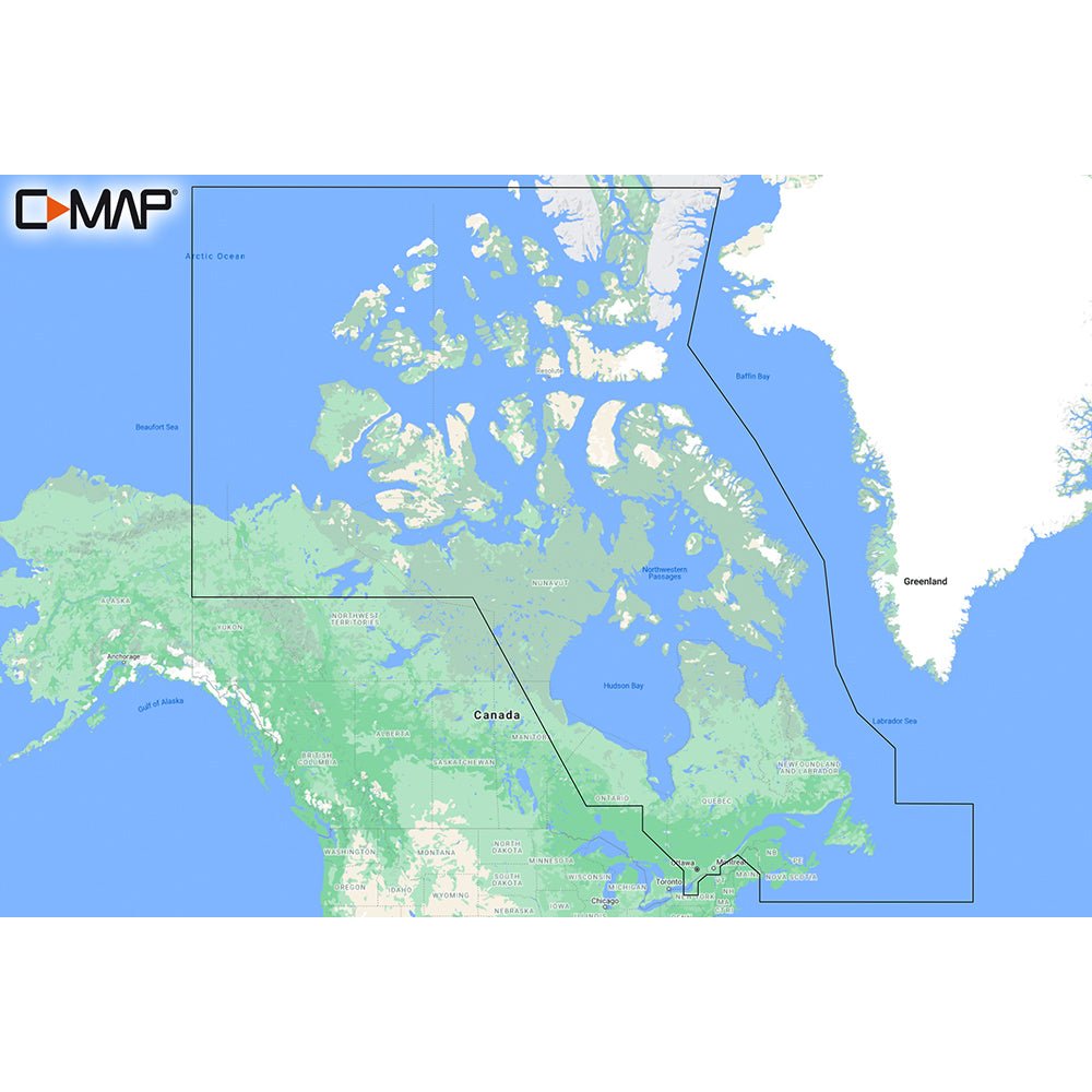 C-MAP M-NA-Y209-MS Canada North & East REVEAL™ Coastal Chart - CW87533 - Avanquil