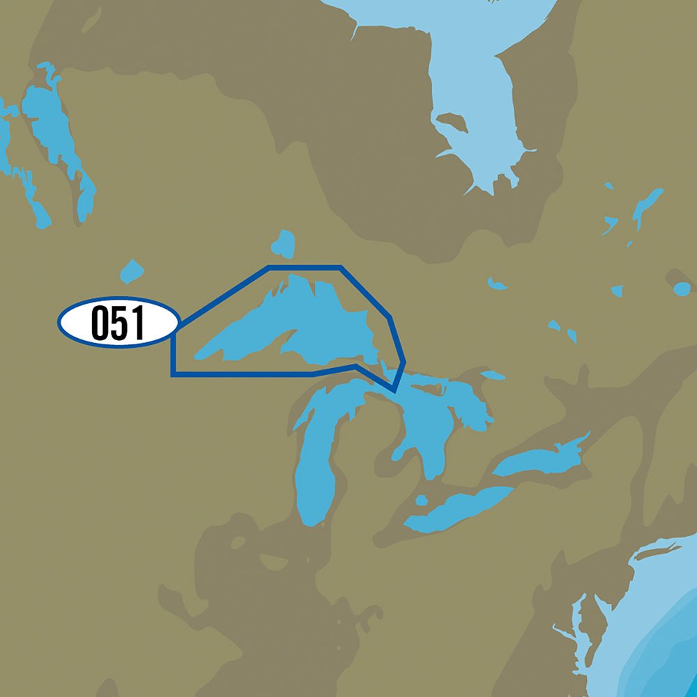 C-MAP MAX NA-M051/SD - Lake Superior Bathymetric SD Format - CW60712 - Avanquil