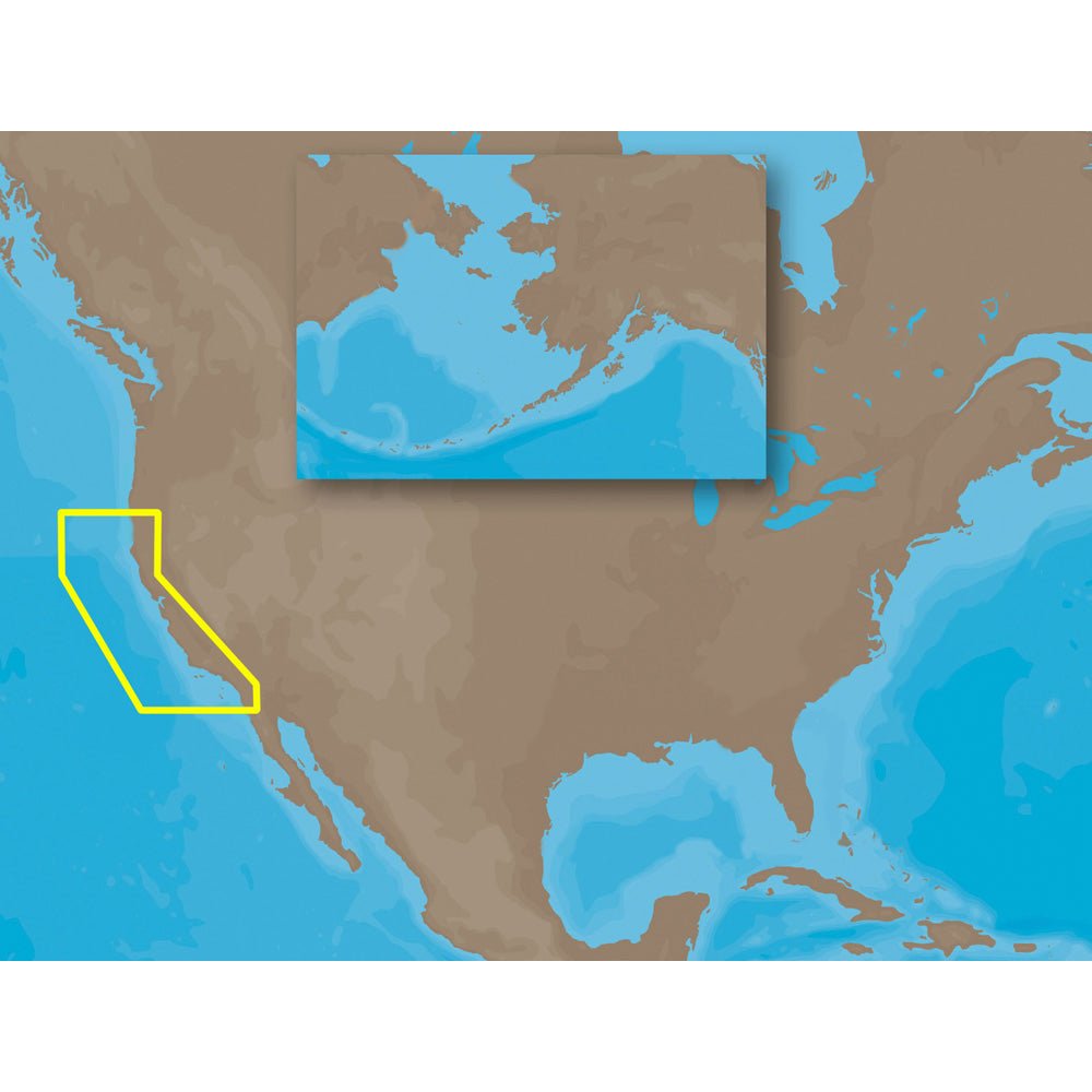 C-MAP MAX NA-M620 - San Diego, CA-Cape Blanco, OR - SD™ Card - NA-M620SDCARD - CW28211 - Avanquil