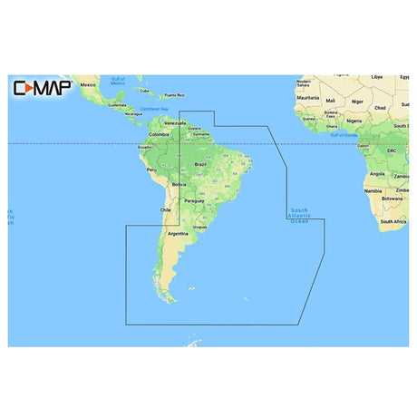 C-MAP REVEAL™ Chart - South America - East Coast - M-SA-Y501-MS - CW89914 - Avanquil