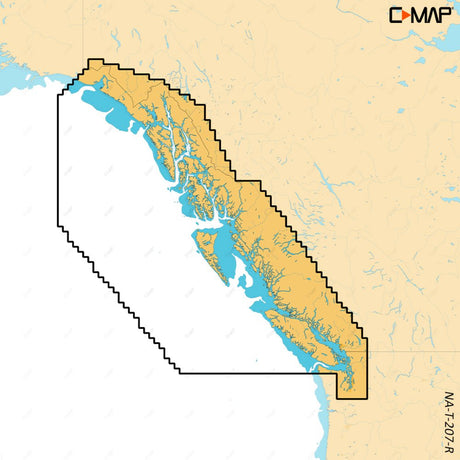 C-MAP REVEAL™ X - British Columbia & Puget Sound - M-NA-T-207-R-MS - CW93622 - Avanquil