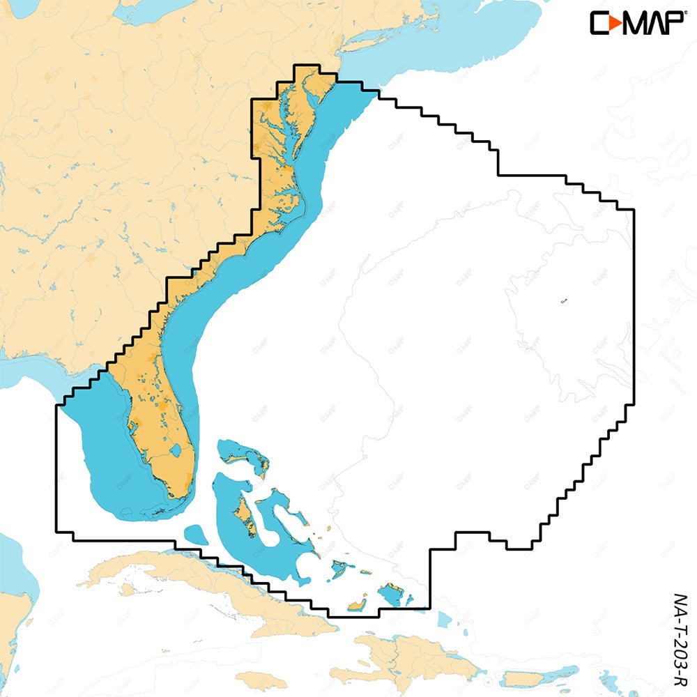 C-MAP REVEAL™ X - Chesapeake Bay to the Bahamas - M-NA-T-203-R-MS - CW93618 - Avanquil