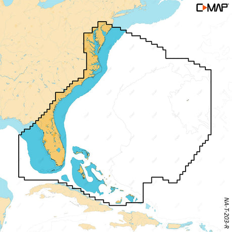 C-MAP REVEAL™ X - Chesapeake Bay to the Bahamas - M-NA-T-203-R-MS - CW93618 - Avanquil