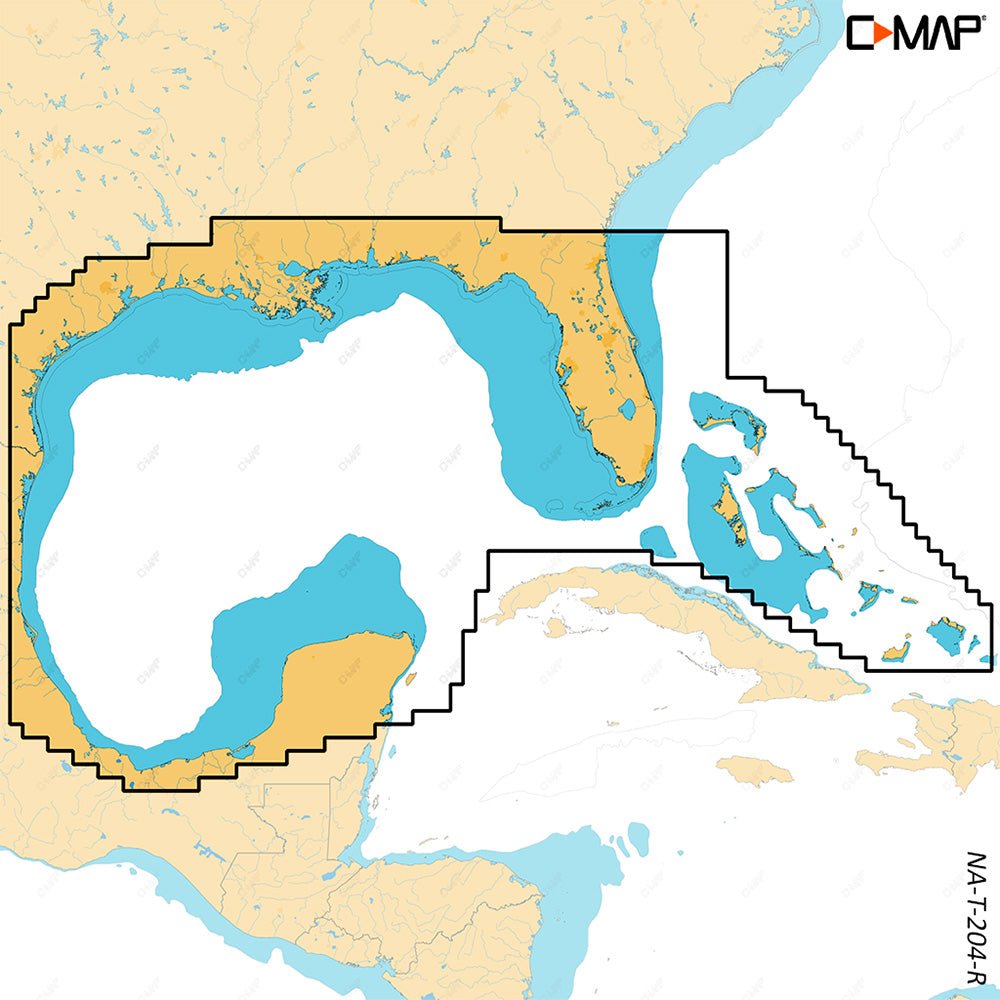 C-MAP REVEAL™ X - Gulf of Mexico & Bahamas - M-NA-T-204-R-MS - CW93619 - Avanquil