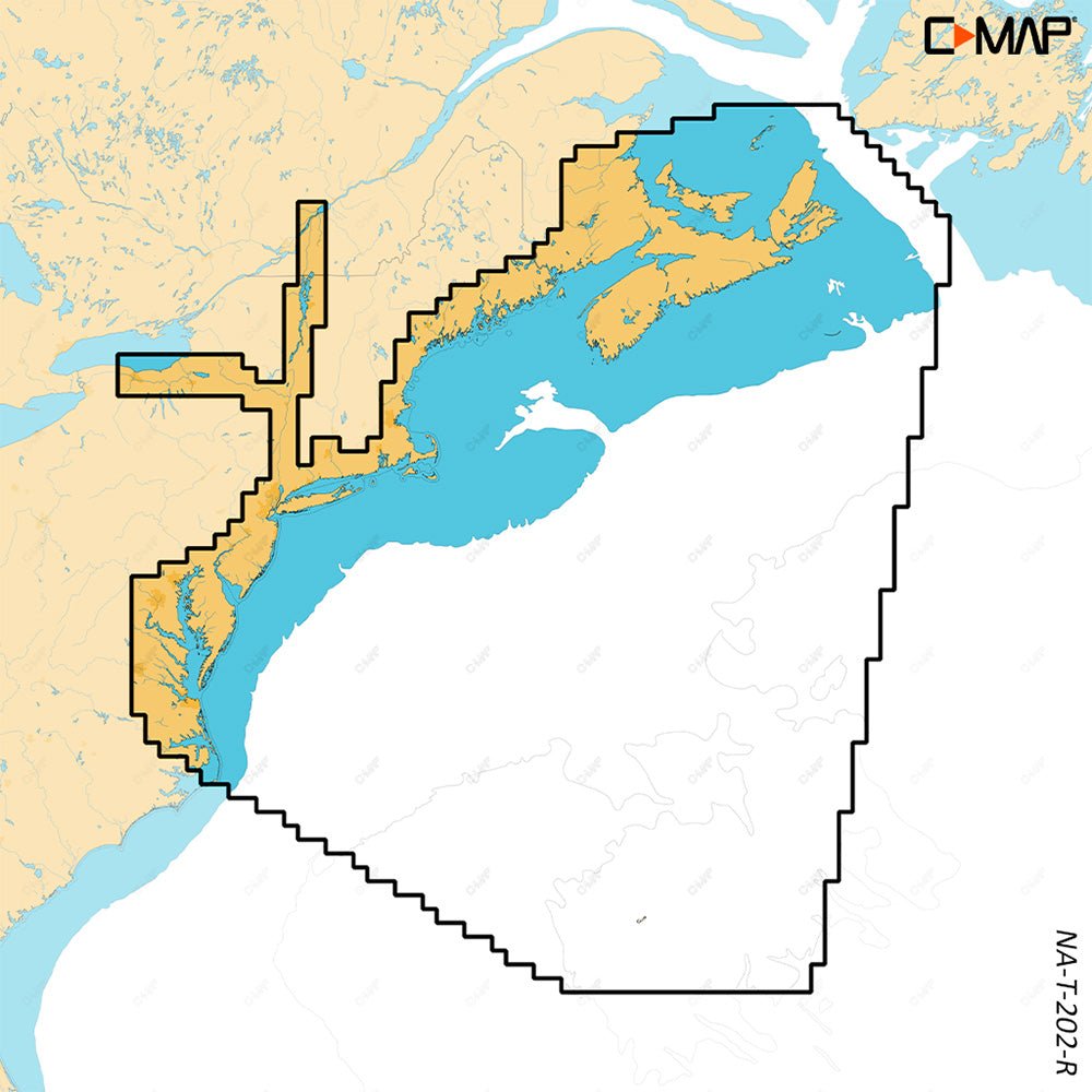 C-MAP REVEAL™ X - Nova Scotia to the Chesapeake Bay - M-NA-T-202-R-MS - CW93617 - Avanquil