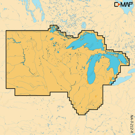 C-MAP REVEAL™ X - U.S. Lakes North Central - M-NA-T-212-R-MS - CW93627 - Avanquil
